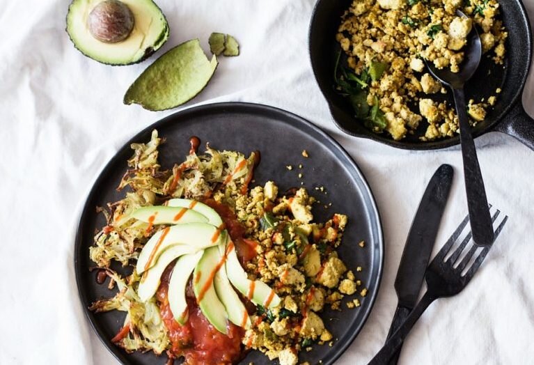 high-protein plant-based breakfast